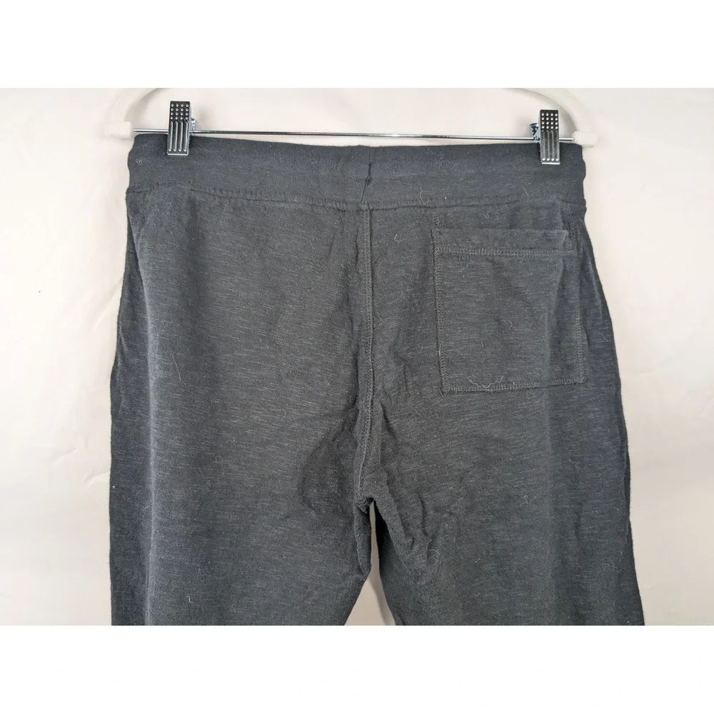 Vintage J Crew Mens Knit‎ Goods Tapered Joggers Size M Gray Pockets Gym Workout